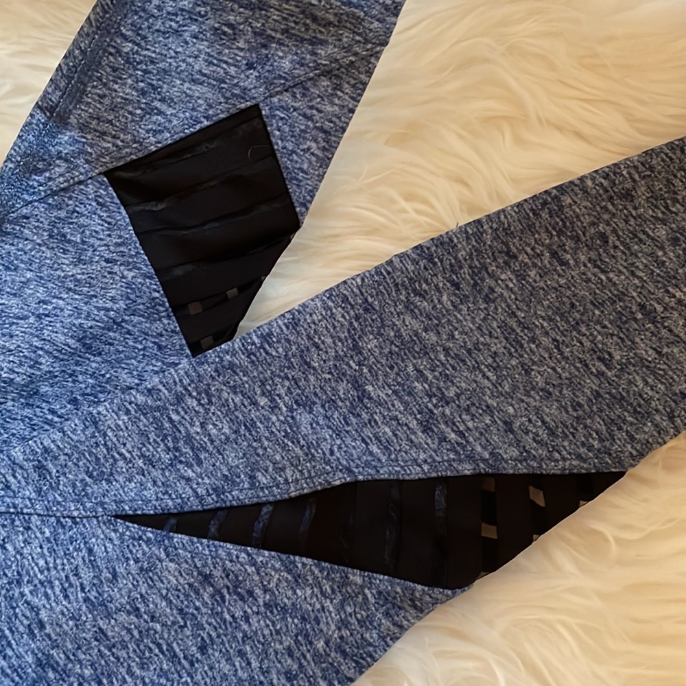 Beyond Yoga stacked and sliced spacedye legging